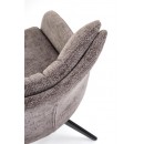 Стул HALMAR K540 серый/черный, поворотный